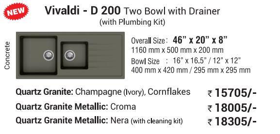 Kitchen Sink - Vivaldi D200